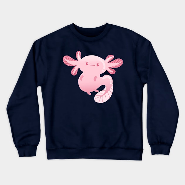 Axolotl Crewneck Sweatshirt by voidea